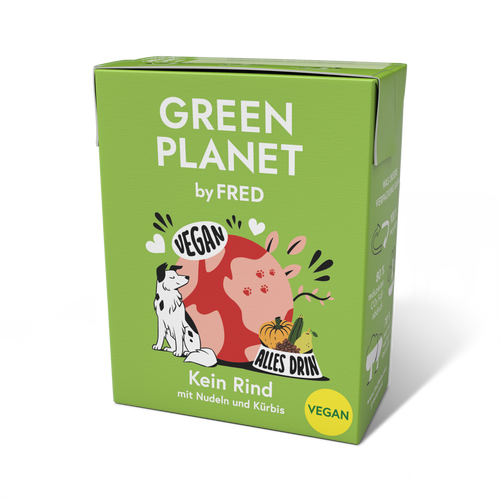 FRED GREEN PLANET "Kein Rind" vegan (10x380g)
