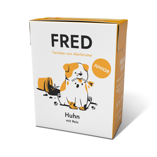 FRED JUNIOR Huhn mit Reis (10x390g)
