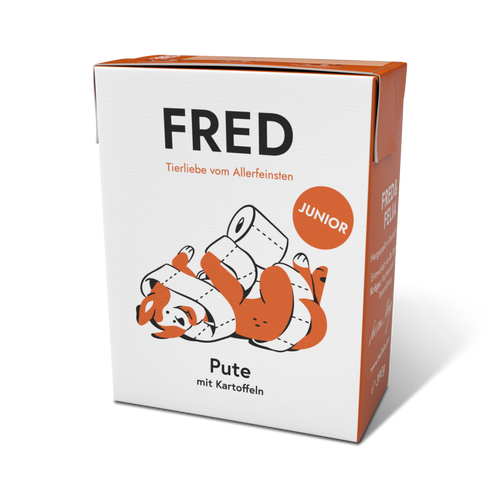 FRED JUNIOR Pute mit Kartoffeln (10x390g)