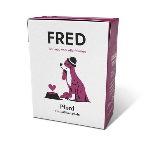 FRED Pferd mit Süßkartoffeln (10x390g)