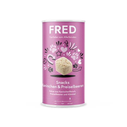 FRED Snacks Kaninchen & Preiselbeeren