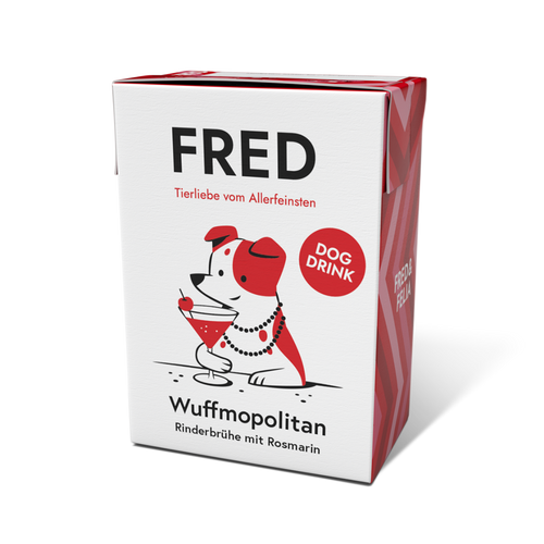 FRED Dog Drink "Wuffmopolitan" (10x200g)